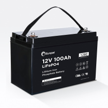 Prix ​​d&#39;usine Lithium Charger 12V Batterie à cycle profond 12V Eisenphosphat Batterie 100h